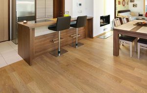 What are dark parquet floors