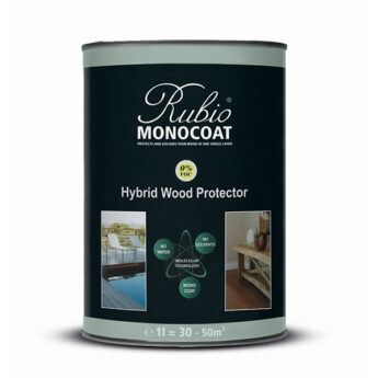 OLJE HYBRID WOOD PROTECTOR E002 WHITE 1,0 L