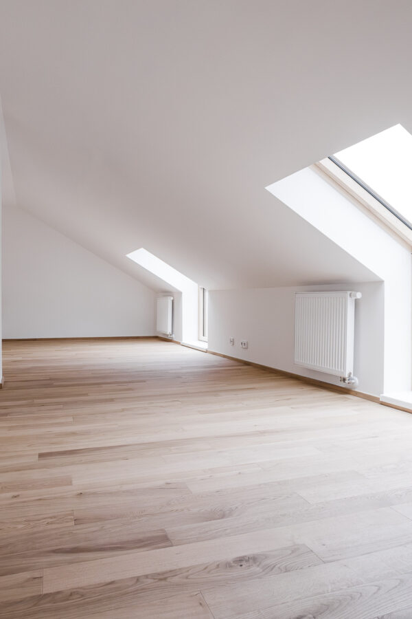 Sodobna mestna četrt – mirna struktura lesa