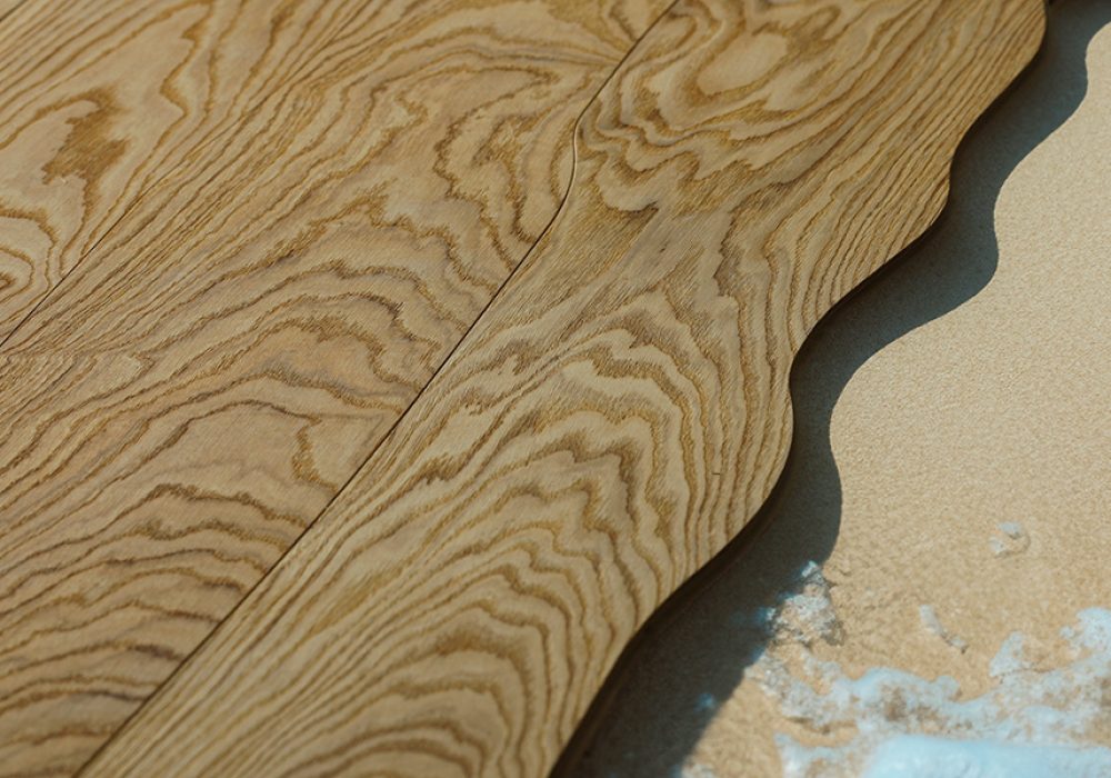 Wave: Elegance and precision in parquet patterns